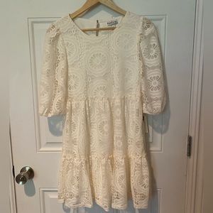 Ivory Lace Dress